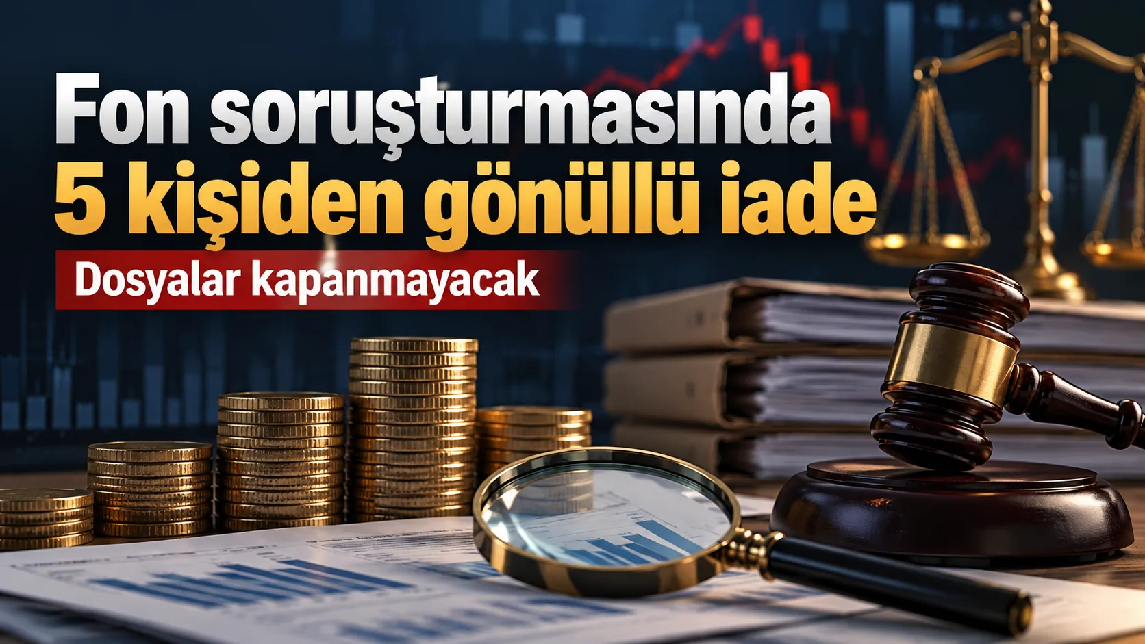 Fon soruşturmasında 5 kişinin gönüllü para iadesi yapması ve soruşturmanın devam etmesi.