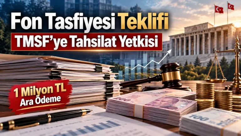 Fon tasfiyesi TMSF tahsilat yetkisi