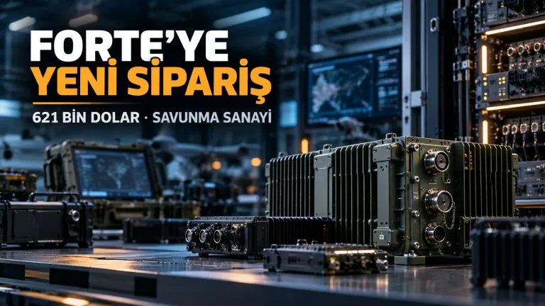 FORTE savunma sanayi donanım siparişi