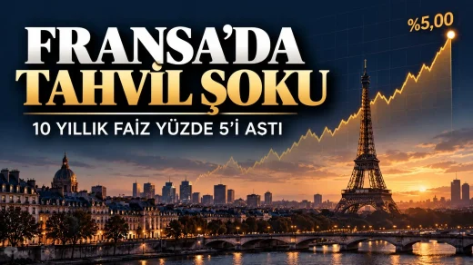 Fransa tahvil faizi yüzde 5 seviyesini aştı
