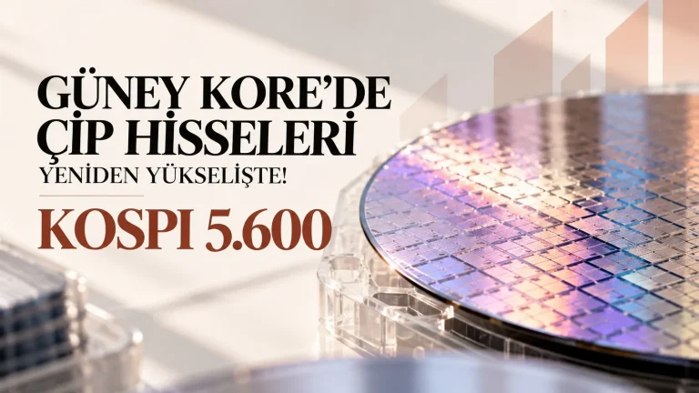 Güney Kore’de çip hisseleri yeniden yükselişte! KOSPI 5.600 puanı aştı