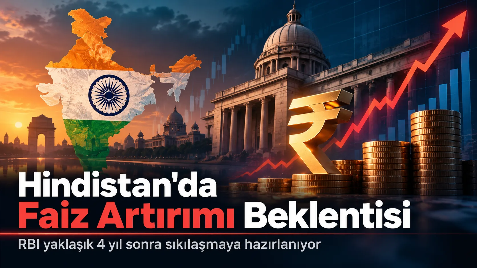 Hindistan Merkez Bankasının yaklaşık 4 yıl sonra faiz artırımına hazırlanması piyasalarda yakından izleniyor.
