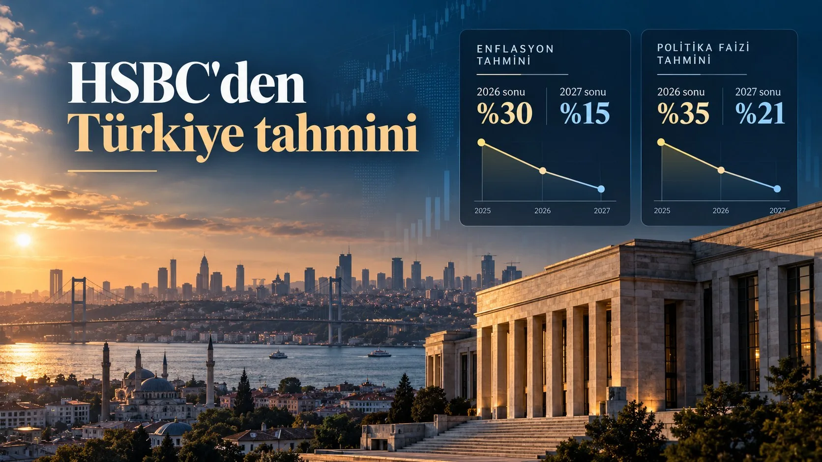 HSBC Türkiye enflasyon ve faiz tahminleri