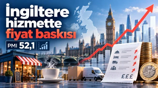 İngiltere hizmet sektöründe artan fiyat baskısı ve Bank of England faiz beklentileri.