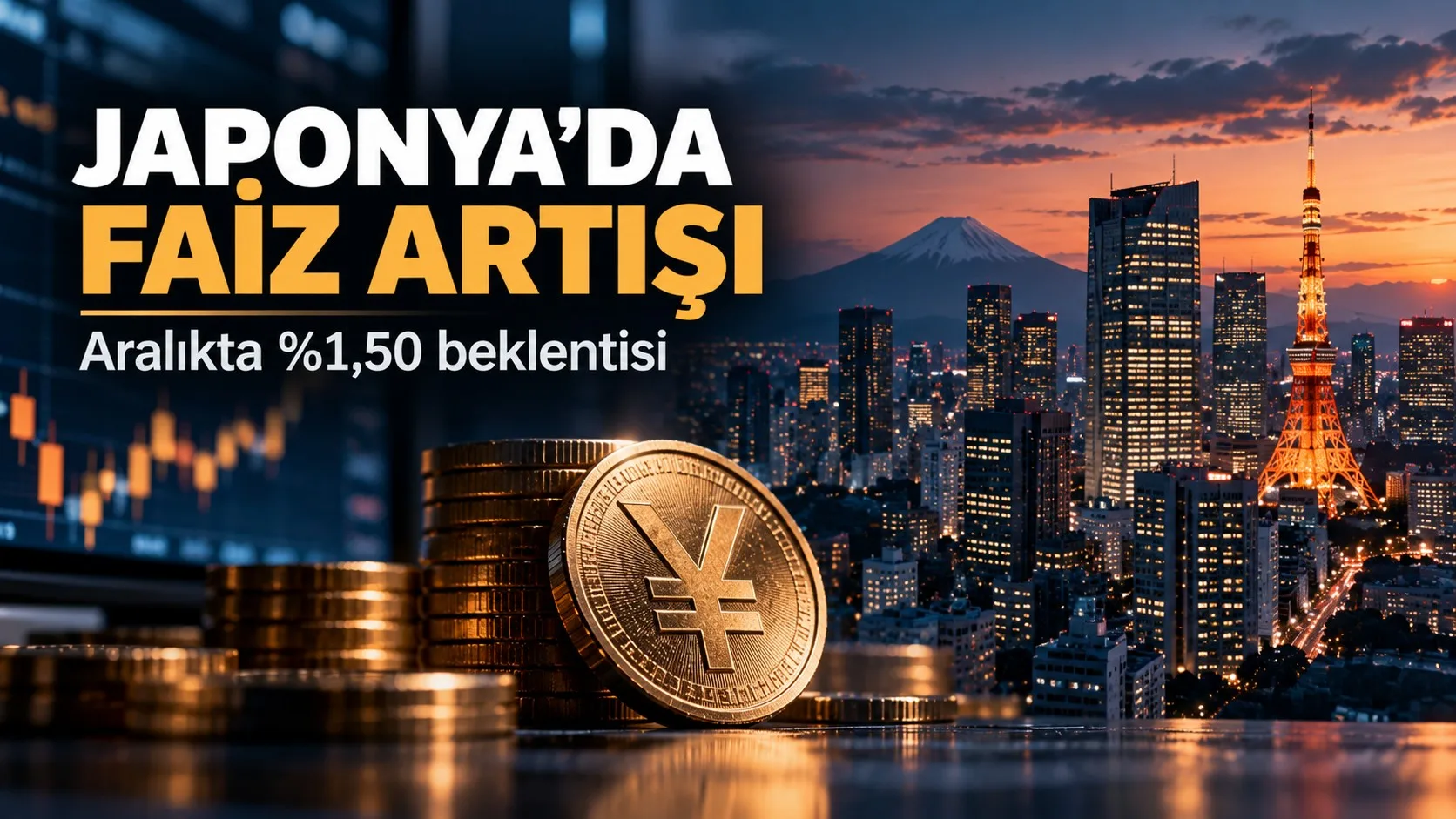 Japonya faiz artışı ve yen görünümü