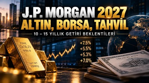 J.P. Morgan 2027 altın ve borsa tahminleri