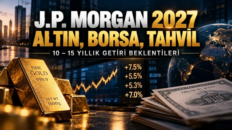 J.P. Morgan 2027 altın ve borsa tahminleri