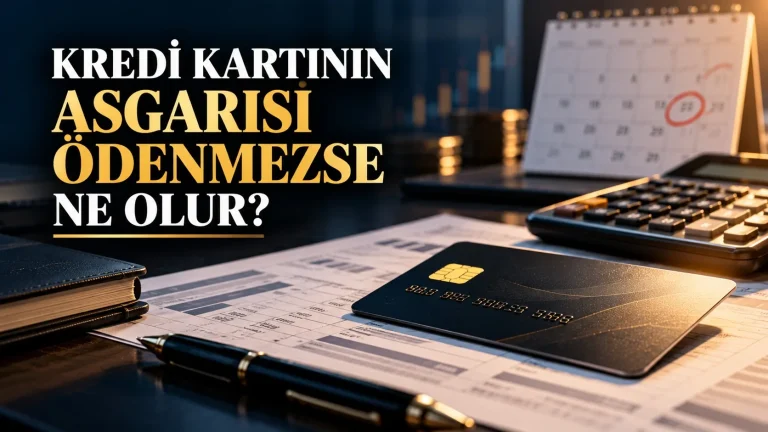 Kredi Kartının Asgarisi Ödenmezse Ne Olur? Faiz ve Kart Kısıtlamaları