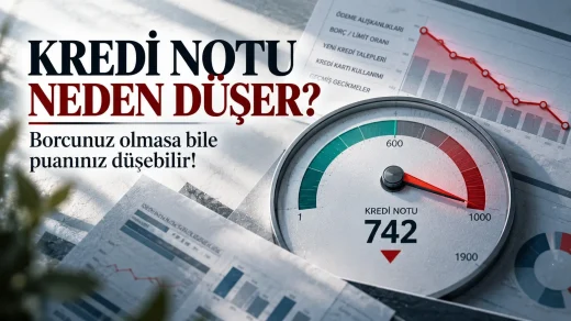 Kredi notu düşüşü ve Findeks göstergesi