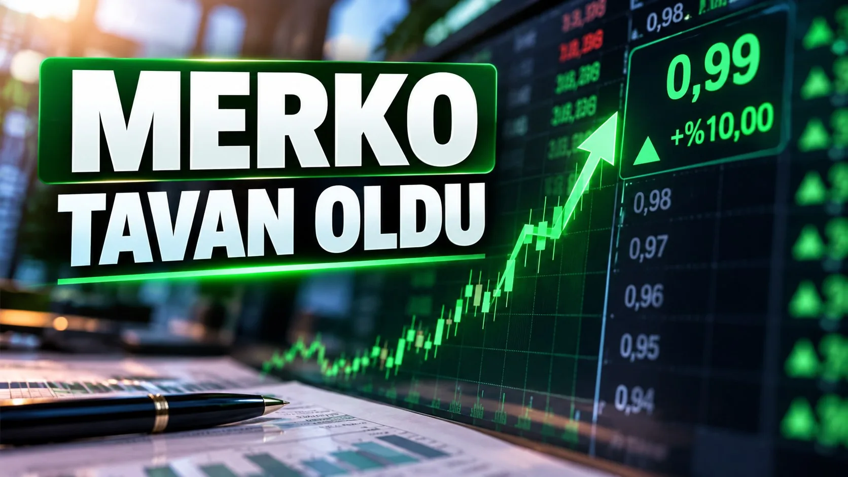 MERKO bedelli iptali ardından tavana yükseldi
