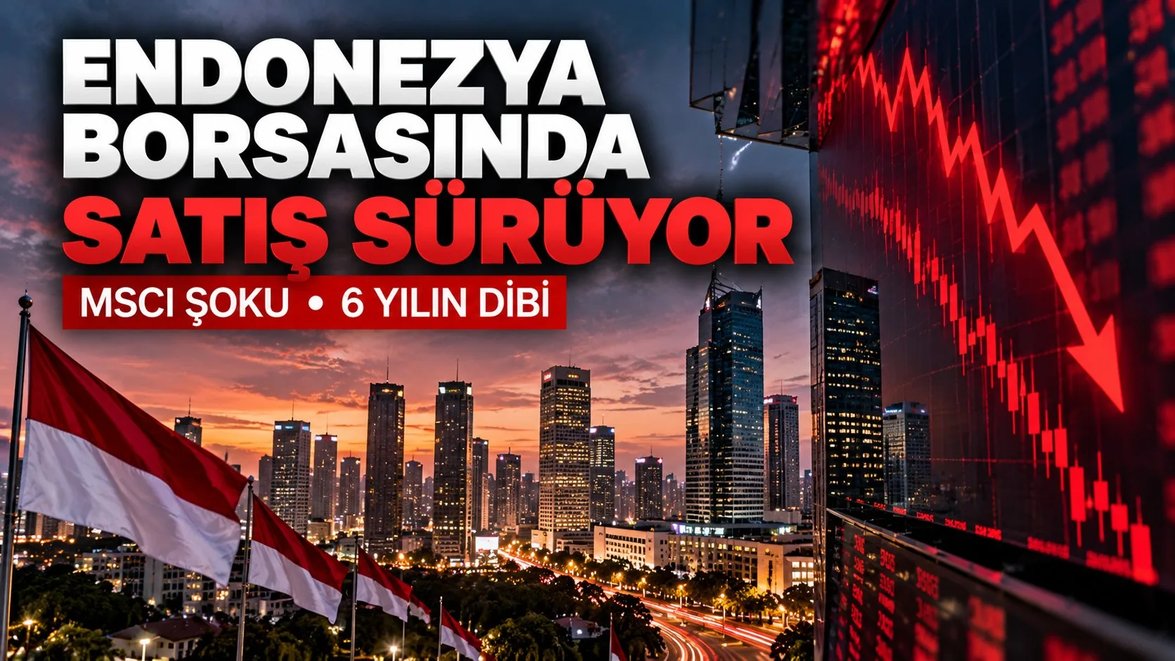 MSCI sonrası Endonezya borsasında satışlar