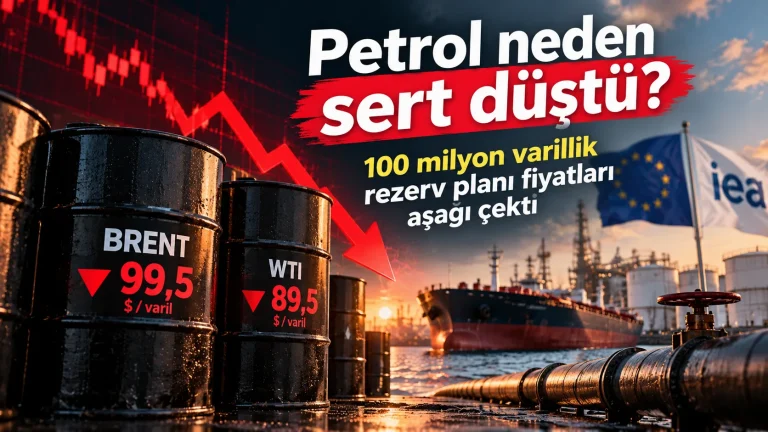 petroldeki sert düşüşün nedenleri ne?