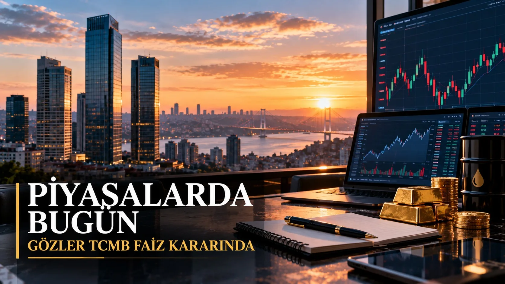 Piyasalarda bugün TCMB faiz kararı beklentisi