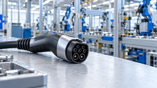 Otomotiv üretiminde elektrikli araç şarj bağlantısı