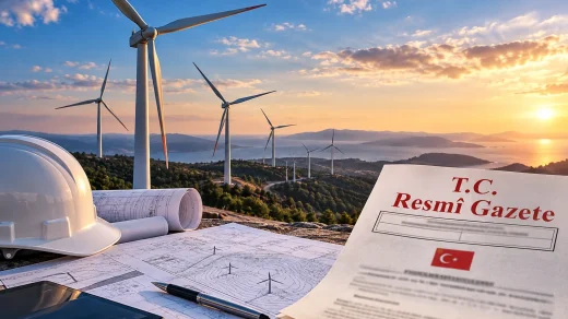 Rüzgar enerjisi başvurularında değişen saha ve türbin şartları.