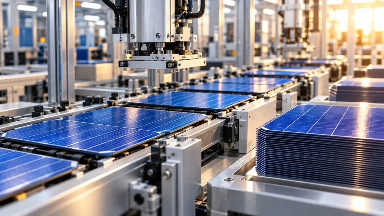 Güneş hücreleri ve panel üretimi