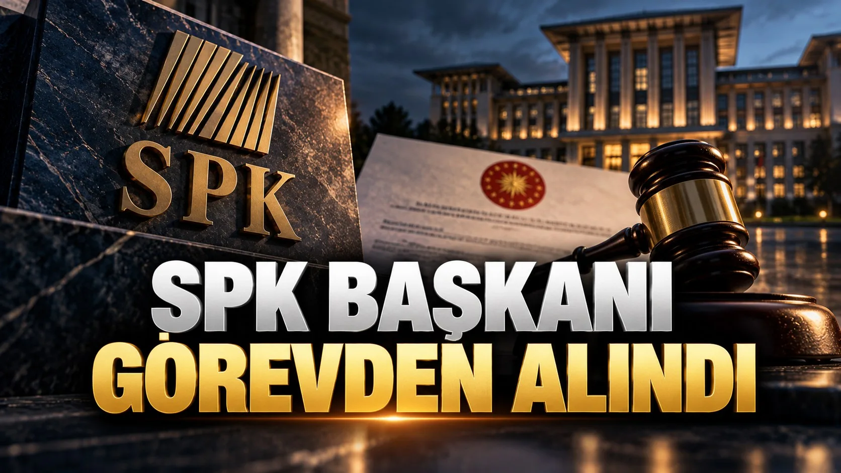 SPK Başkanı Mahmut Sütcü görevden alındı