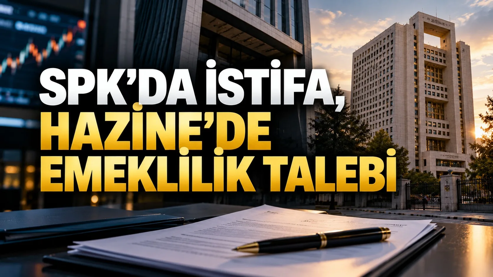 SPK Başkanı Sütcü ve Osman Çelik başvuruları