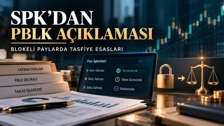 SPK’dan PBLK açıklaması: Blokeli yatırımcıların parası nasıl ödenecek?
