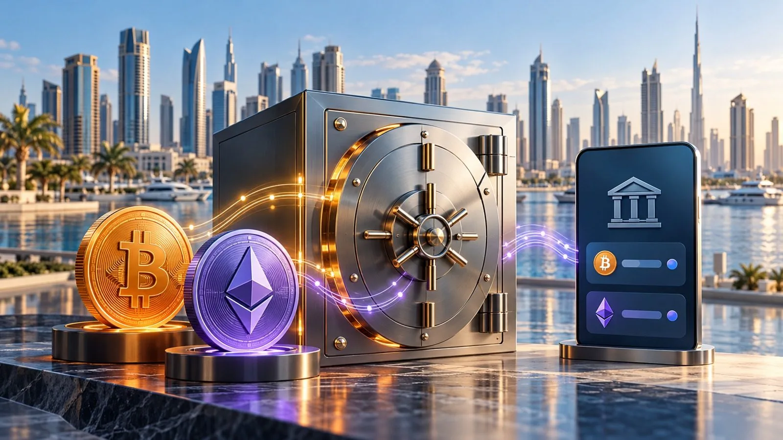 Dubai’de banka hesabı ve kripto