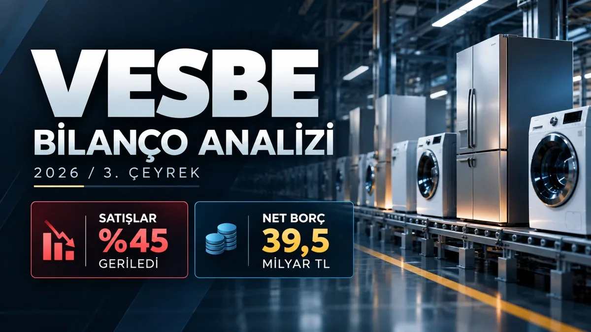 VESBE üçüncü çeyrek bilanço analizi
