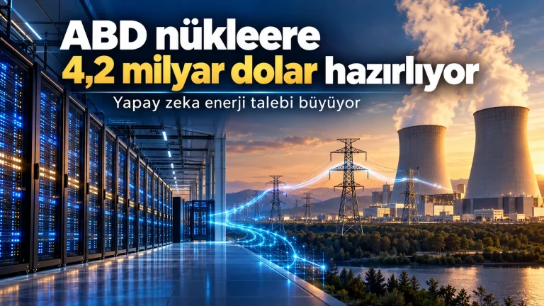 ABD, büyüyen yapay zeka elektrik talebi karşısında Vistra'nın nükleer kapasitesini artıracak 4,2 milyar dolarlık…